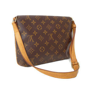Louis Vuitton Bag Short Shoulder Monogram Musette Brown Leather Tango